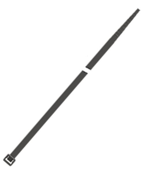 SAPI SELCO - Kabelbinder 160x4,5mm schwarz