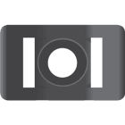 SAPI SELCO - Schraubsockel 30x15mm schwarz,VE=100Stk.