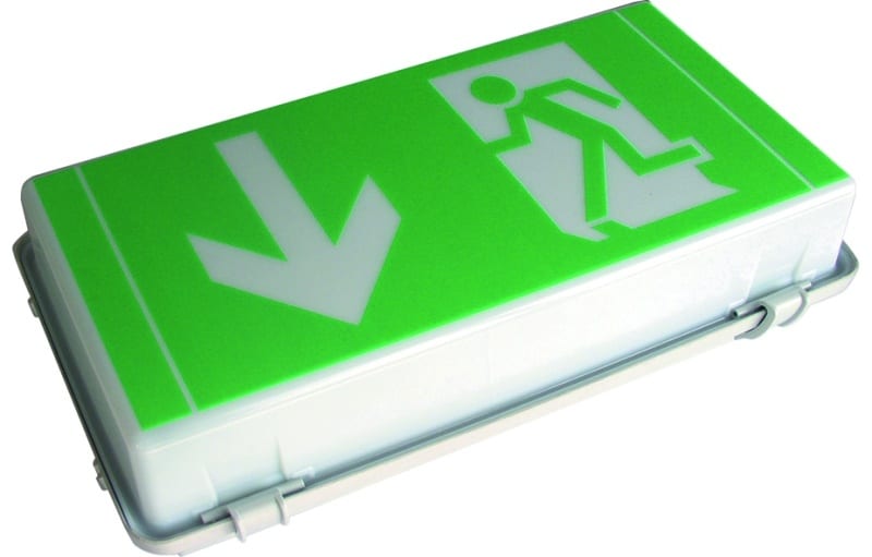 SCHUCH - komp. Not-Rettungszeichenleuchte 164KL L02/3 W MA