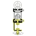 SCHUCH - Leuchtenaufhängung komplett TRSEL (1 Set = 1 Paar)