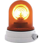 SIRENA - Type 200R Drehspiegelleuchte orange, 24V, ACDC, IP44 incl. Leuchtm.