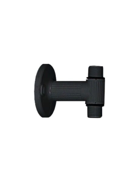 SIRENA - TWS 2-Gewinde-Wandhalterung mit O-Ring und Sockeldichtung, schwarz