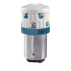 SIRENA - LED-Leuchtmittel, 240V AC/DC, blau Sockel BA15d, Ausf. LD 103