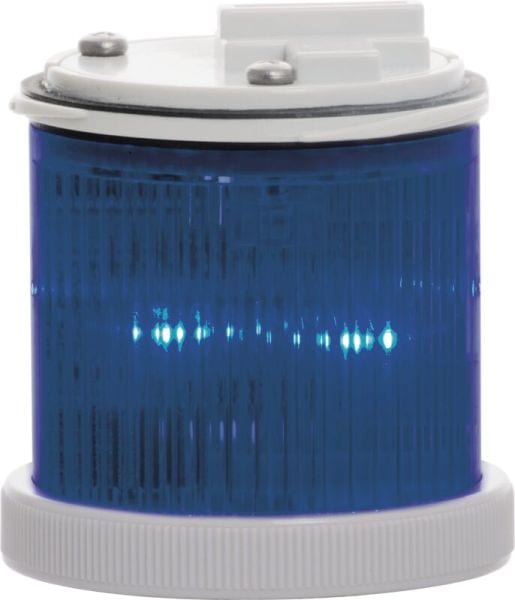 SIRENA - Mini TWS LED blink/dauer blau, 24V, ACDC, IP65, grau