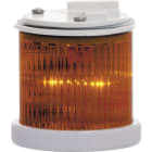 SIRENA - Mini TWS LED blink/dauer orange, 24V, ACDC, IP65, grau