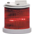 SIRENA - Mini TWS LED blink/dauer rot, 24V, ACDC, IP65, grau