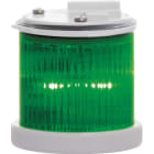 SIRENA - Mini TWS LED blink/dauer grün, 24V, ACDC, IP65, grau