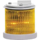 SIRENA - Mini TWS LED blink/dauer gelb, 24V, ACDC, IP65, grau