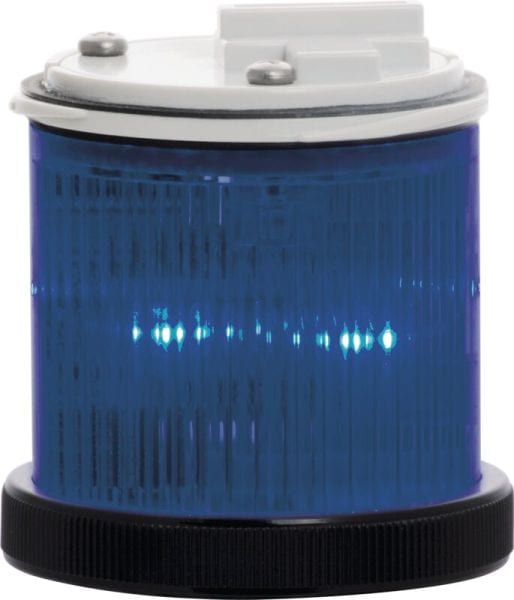 SIRENA - Mini TWS LED blink/dauer blau, 240V, AC, IP65, schwarz