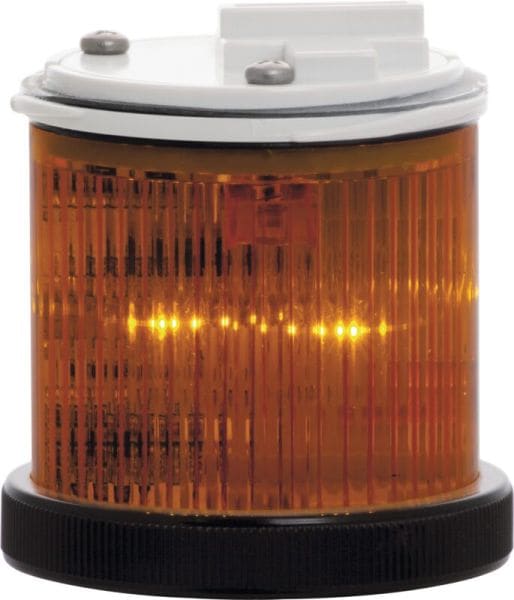 SIRENA - Mini TWS LED blink/dauer orange, 24V, ACDC, IP65, schwarz