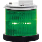 SIRENA - Mini TWS LED blink/dauer grün, 24V, ACDC, IP65, schwarz