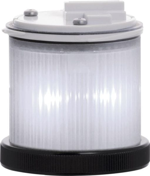 SIRENA - Mini TWS LED blink/dauer weiß, 24V, ACDC, IP65, schwarz
