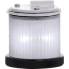SIRENA - Mini TWS LED blink/dauer weiß, 24V, ACDC, IP65, schwarz