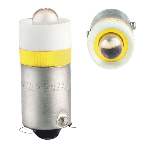 SIRENA - LED S 12 V AC/DC, 16 mA, BA9s, gelb widerstandsfest gegen Vibrationen