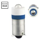 SIRENA - LED S 12 V AC/DC, 16 mA, E10, blau widerstandsfest gegen Vibrationen