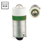 SIRENA - LED S 240V AC/DC, 5 mA, E10, grün widerstandsfest gegen Vibrationen
