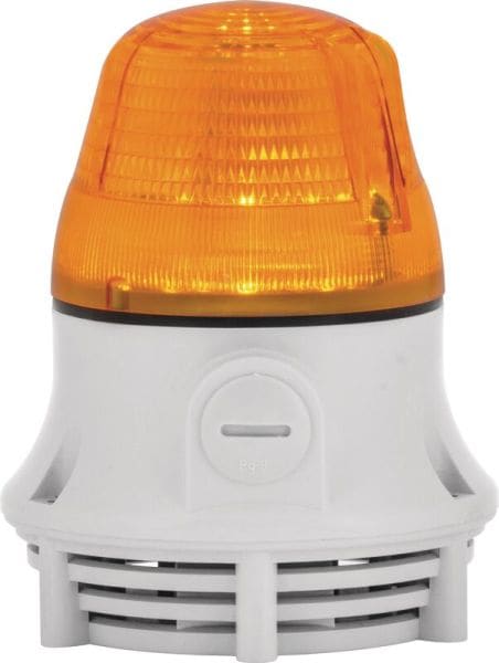 SIRENA - MICRO A LED-SMD blink/dauer + akustik, orange, 90-240V, AC, IP30