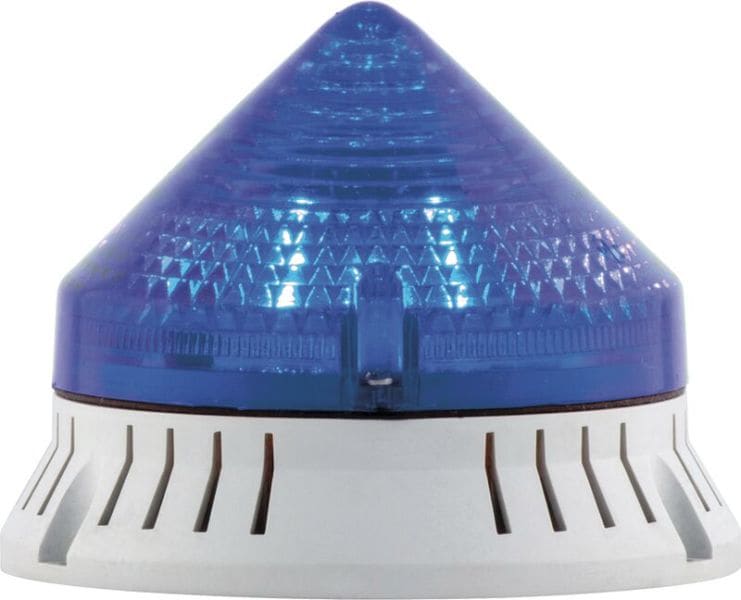 SIRENA - CTL A 900 LED-SMD blink/dauer + akustik, blau, 90-240V, AC, IP30