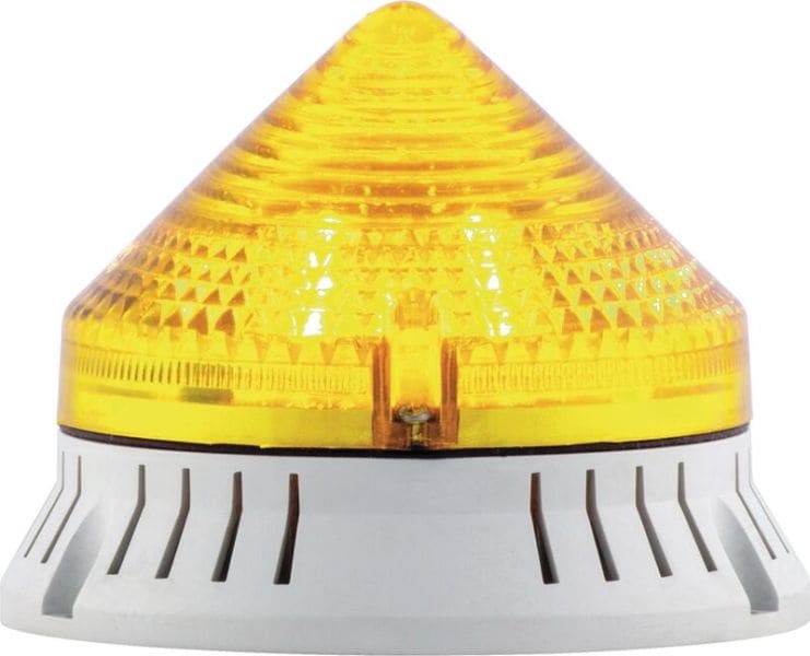 SIRENA - CTL A 900 LED-SMD blink/dauer + akustik, gelb, 12/24V, ACDC, IP30