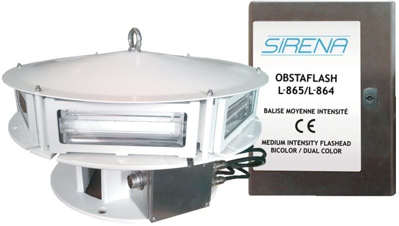 SIRENA - OBSTAFLASH LED L-865/A 48VDC W