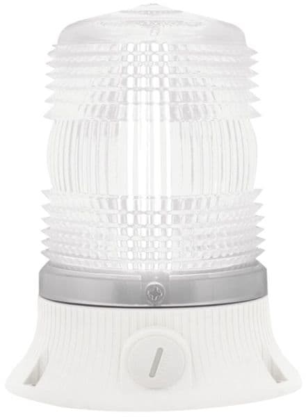 SIRENA - MINIFLASH FLR S LED klar, 12-24V AC/DC, IP54