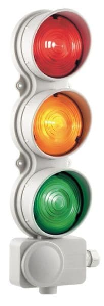 SIRENA - LED Industrie-Ampel SMFR 9.3LD16Q 12 V AC/DC, IP65