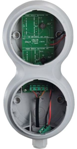 SIRENA - TLINE 2 Ampelgehäuse 120/240V AC grau