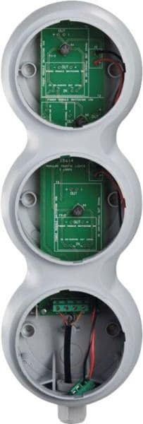 SIRENA - TLINE 3 Ampelgehäuse 120/240V AC grau