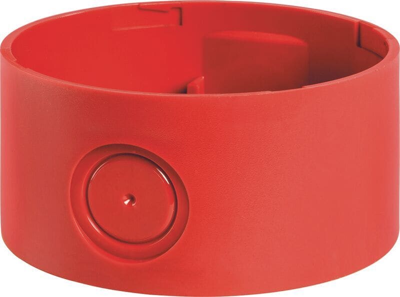 SIRENA - M-Line-Sockel hoch rot 12-24V, ACDC, IP65