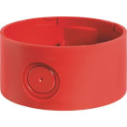 SIRENA - M-Line-Sockel hoch rot 12-24V, ACDC, IP65