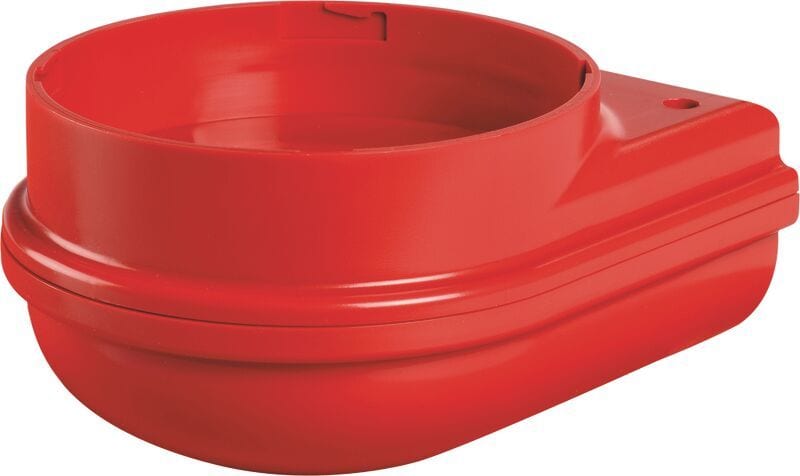 SIRENA - M-Line-Sockel Wand rot 12-124V ACDC, IP65