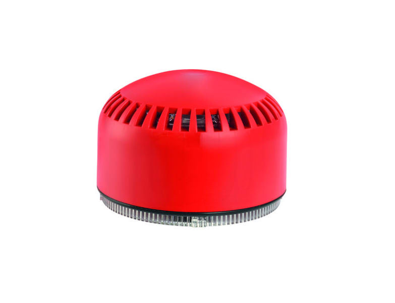 SIRENA - SIR-E Modul akustisch, IP65 rot, Sockel extra bestellen