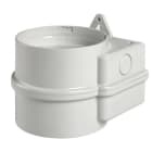 SIRENA - M-Line-Sockel Wanddoppelarm grau 90-240 ACDC, IP65