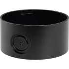 SIRENA - M-Line-Sockel hoch schwarz 12-24V, ACDC, IP65