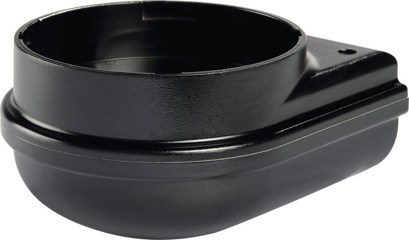 SIRENA - M-Line-Sockel Wand schwarz 12-24V ACDC, IP65