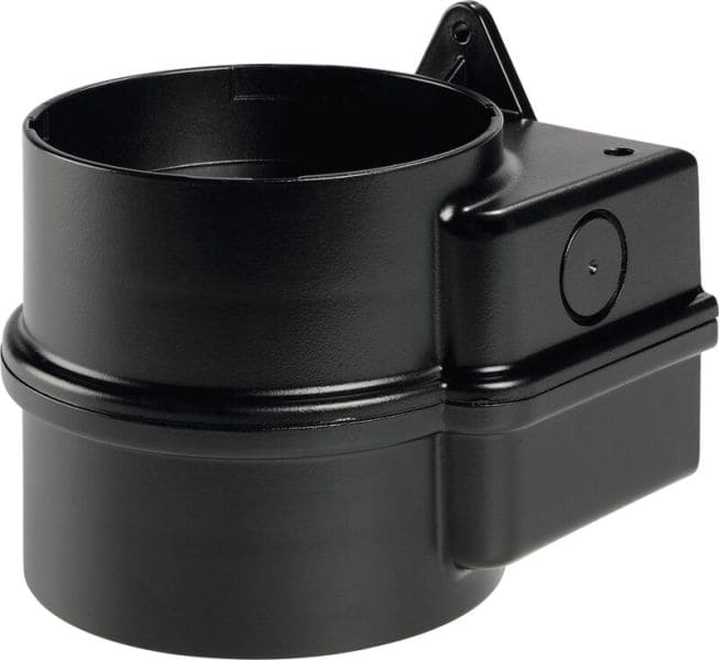 SIRENA - M-Line-Sockel Wanddoppelarm schwarz 12-24V ACDC, IP65