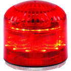 SIRENA - SIR-E LED MAX blink/dauer + akustik, rot, IP65, 115 dB