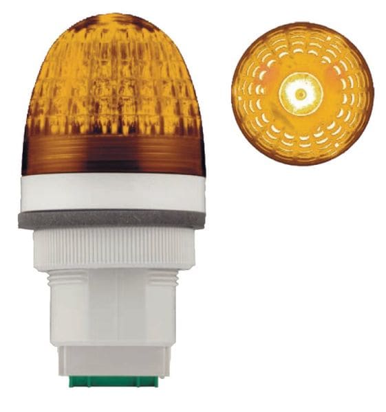 SIRENA - P40 S Leuchte blink/dauer orange, 48-240V, AC, IP66