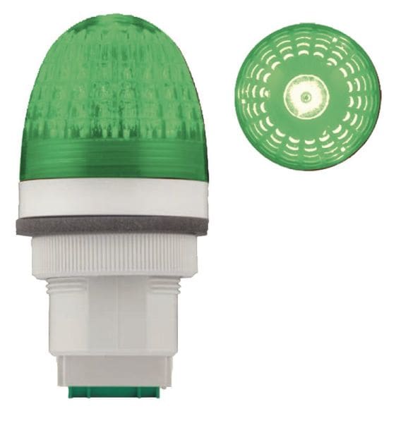 SIRENA - P40 S Leuchte blink/dauer grün, 48-240V, AC, IP66