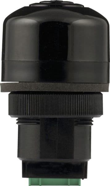 SIRENA - P40A PIEZO 12-24V AC/DC, IP65, schwarz
