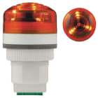 SIRENA - P40A LED PIEZO blink/dauer/akust. rot, 12-24V ACDC, IP65