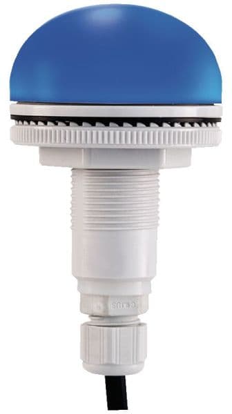 SIRENA - P50 S Leuchte blink/dauer blau, 12-24V, ACDC, IP66