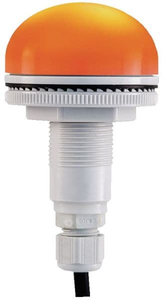 SIRENA - P50 S Leuchte blink/dauer orange, 12-24V, ACDC, IP66