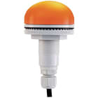 SIRENA - P50 S Leuchte blink/dauer orange, 12-24V, ACDC, IP66