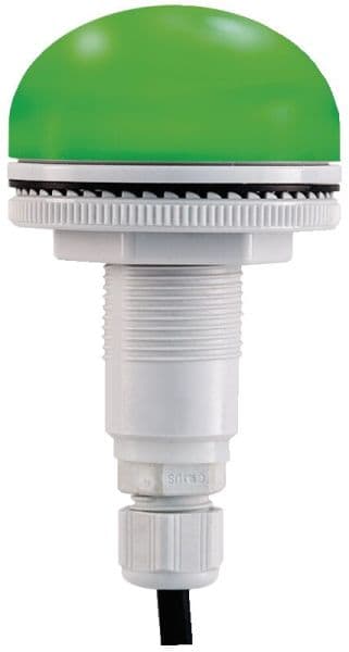 SIRENA - P50 S Leuchte blink/dauer grün, 12-24V, ACDC, IP66
