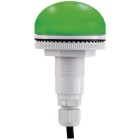 SIRENA - P50 S Leuchte blink/dauer grün, 12-24V, ACDC, IP66
