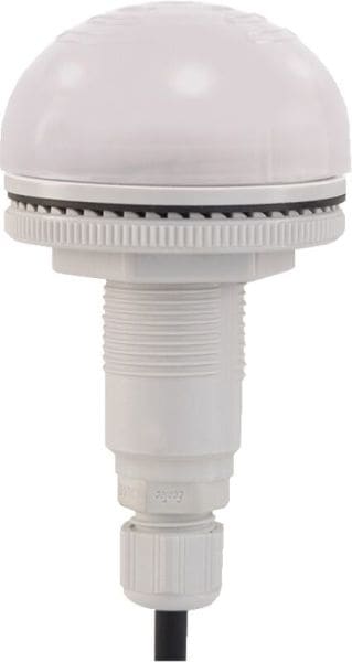 SIRENA - P50A LED Buzzer blink/dauer weiß, 12-24V, ACDC, IP65