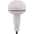 SIRENA - P50A LED Buzzer blink/dauer weiß, 12-24V, ACDC, IP65