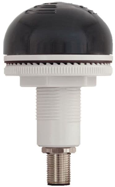 SIRENA - P50 A M12 Buzzer schwarz, 12-24V, ACDC, IP65