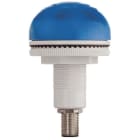 SIRENA - P50A LED M12 Buzzer blink/dauer blau, 12-24V, ACDC, IP665